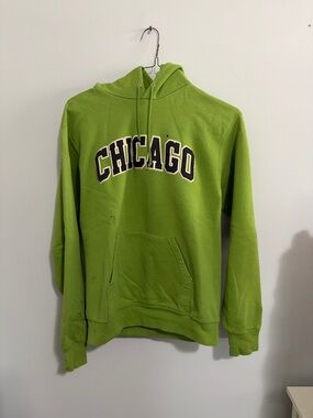 Champion Green Chicago Crewneck Sweatshirt